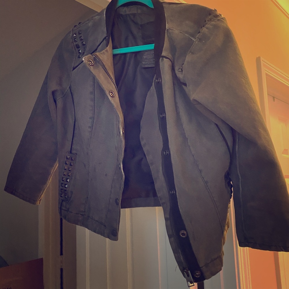 Harley Davidson crop jacket